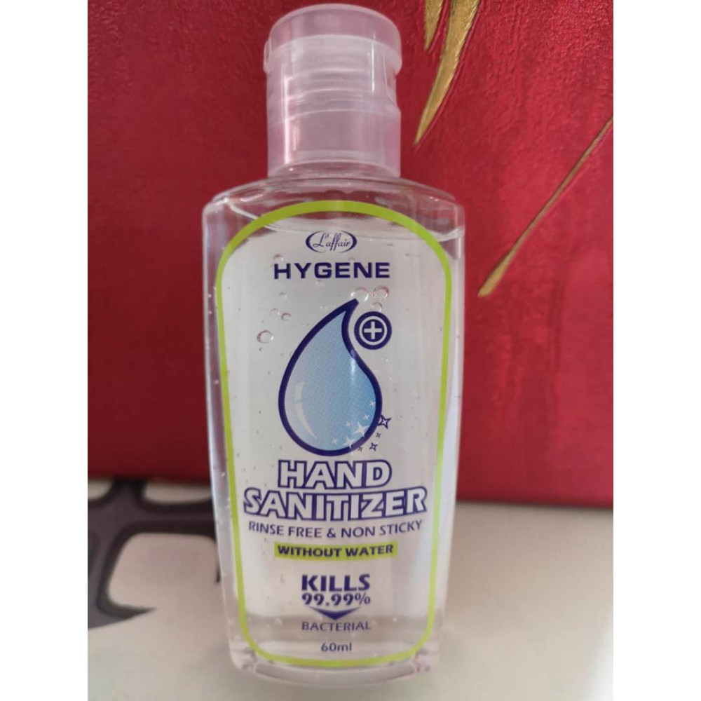 LAFFAIR HYGENE HAND SANITIZER (60ML) LAFFAIR HYGENE HAND SANITIZER (60ML)