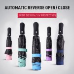 Auto Reverse Inverted Fordable Umbrella自动反向伞