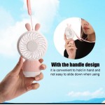 Rechargeable table fan mini fan portable fan cooling fan 3 speed LED light