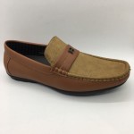 Men Shoes Brown Khaki Colour Business Casual Loafers Slip On. ZORO
