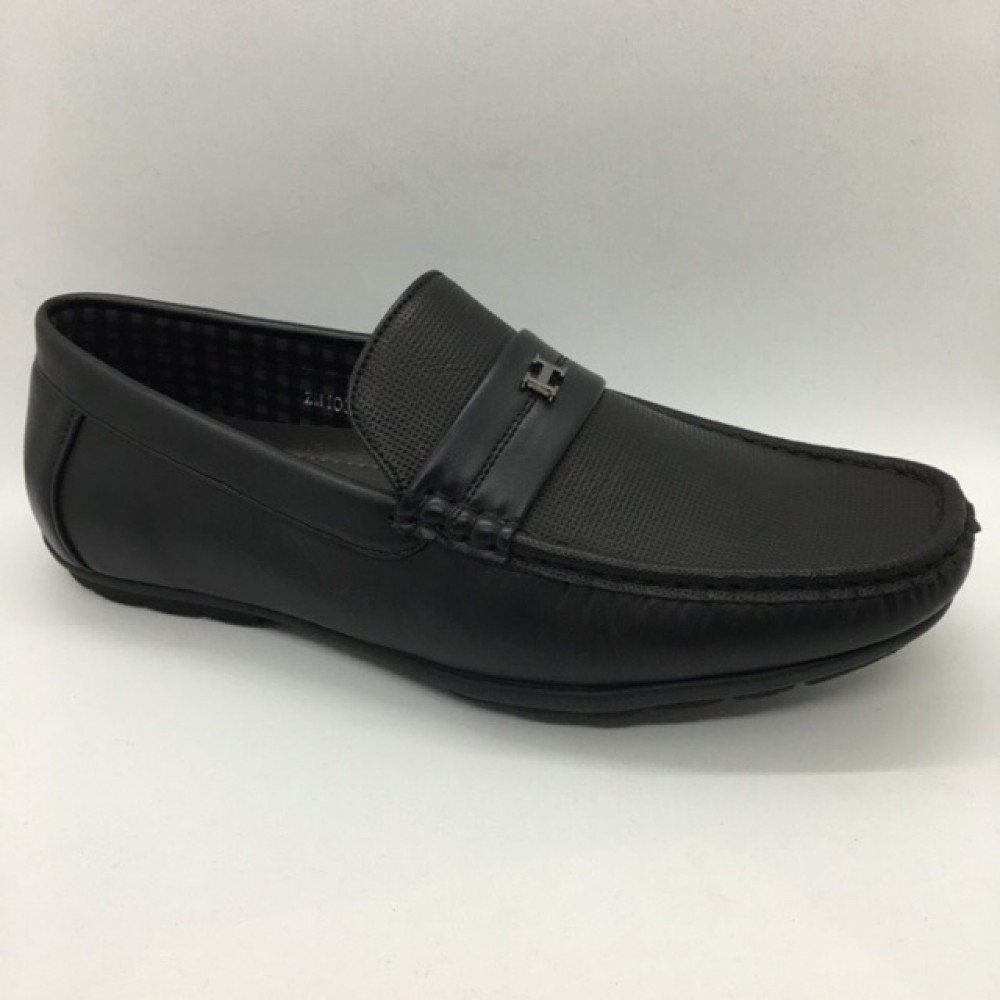 Men Shoes Black Colour Business Casual Loafers Slip On. ZORO Men Shoes Black Colour Business Casual Loafers Slip On. ZORO