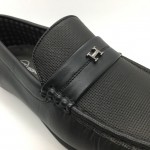 Men Shoes Black Colour Business Casual Loafers Slip On. ZORO