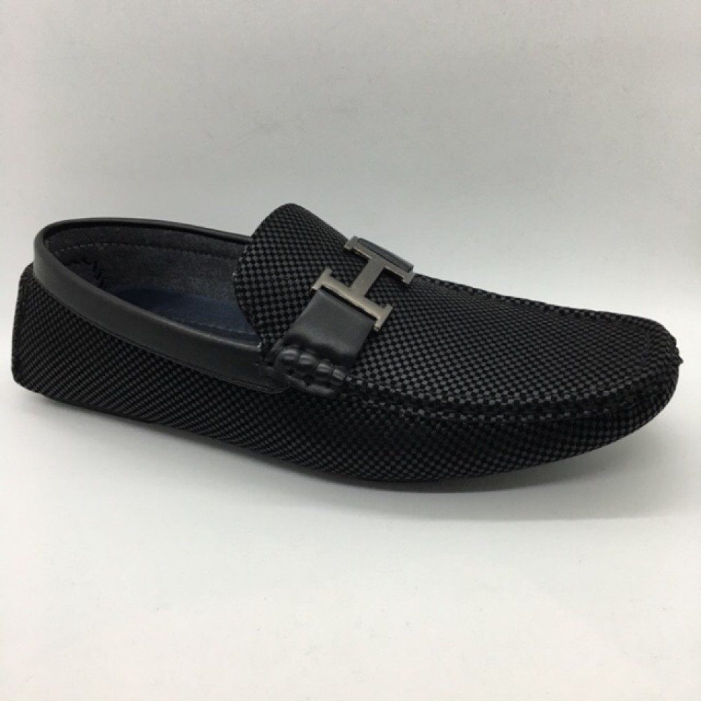 Men Shoes Black Colour Business Casual Loafers Slip On. ZORO Men Shoes Black Colour Business Casual Loafers Slip On. ZORO