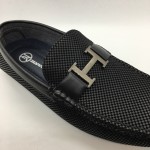 Men Shoes Black Colour Business Casual Loafers Slip On. ZORO