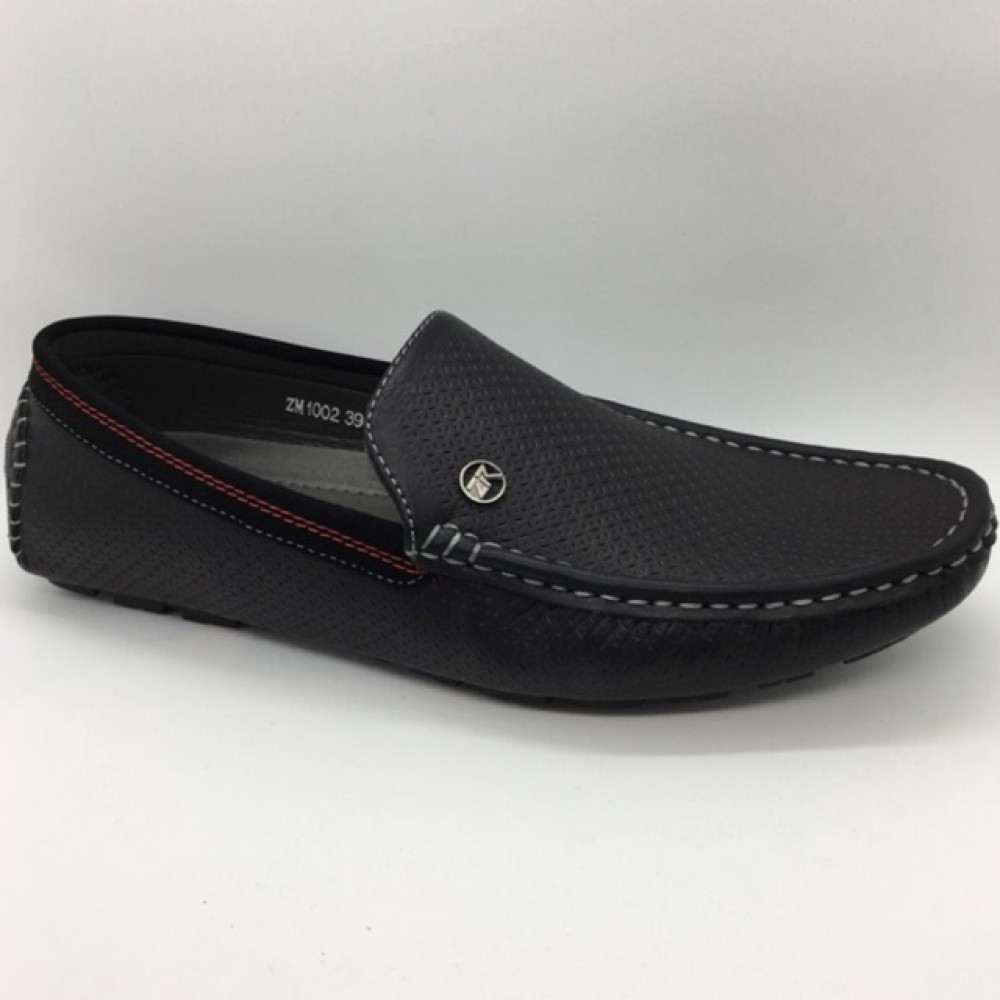 Men Shoes Black Color Lifestyle Casual Loafer Slip On Simple. ZORO