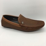 Men Shoes Coffee Brown Color Lifestyle Casual Loafer Slip On Simple. ZORO