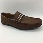 Men Shoes Brown Colour Business Casual Loafers Slip On Brown. GREEN POINT CLUB