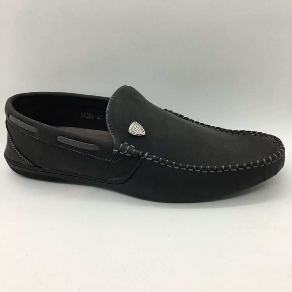 Men Shoes New Suede Fabric Black Colour Casual Loafers Slip On Shoes. JEFF Men Shoes New Suede Fabric Black Colour Casual Loafers Slip On Shoes. JEFF