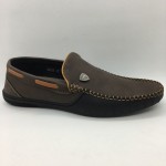 Men Shoes New Suede Fabric Brown Colour Casual Loafers Slip On Shoes. JEFF
