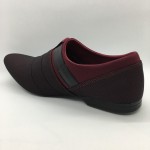 Men Shoes Maroon Red Colour Lifestyles Casual with Buckle. JEFF