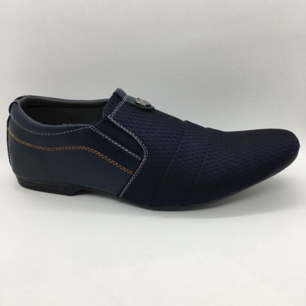 Men Shoes Navy Blue Colour Lifestyles Casual with Buckle. JEFF Men Shoes Navy Blue Colour Lifestyles Casual with Buckle. JEFF