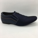 Men Shoes Navy Blue Colour Lifestyles Casual with Buckle. JEFF