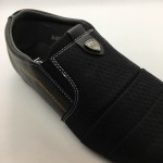 Men Shoes Black Colour Lifestyles Casual with Buckle. JEFF