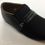 Men Shoes Black Colour Lifestyles Casual with Buckle. JEFF