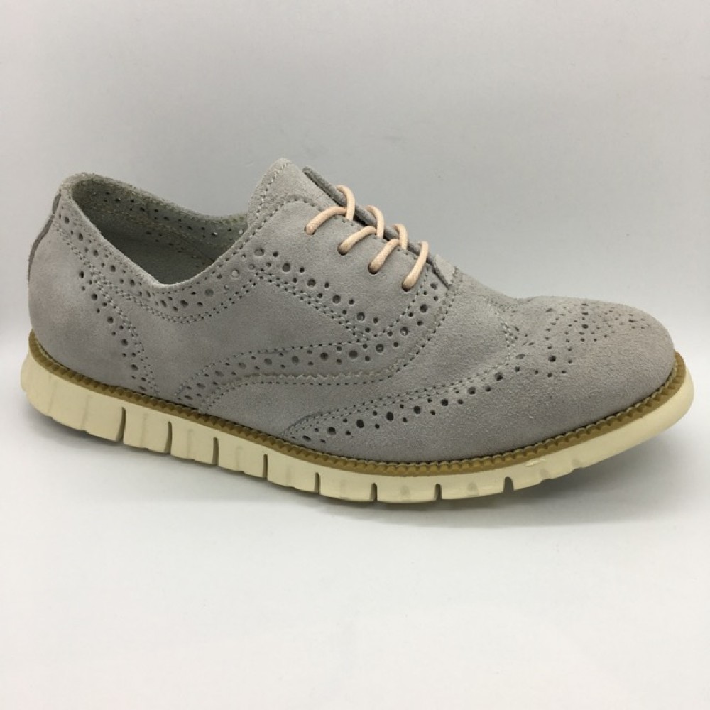 cole haan grey wingtips