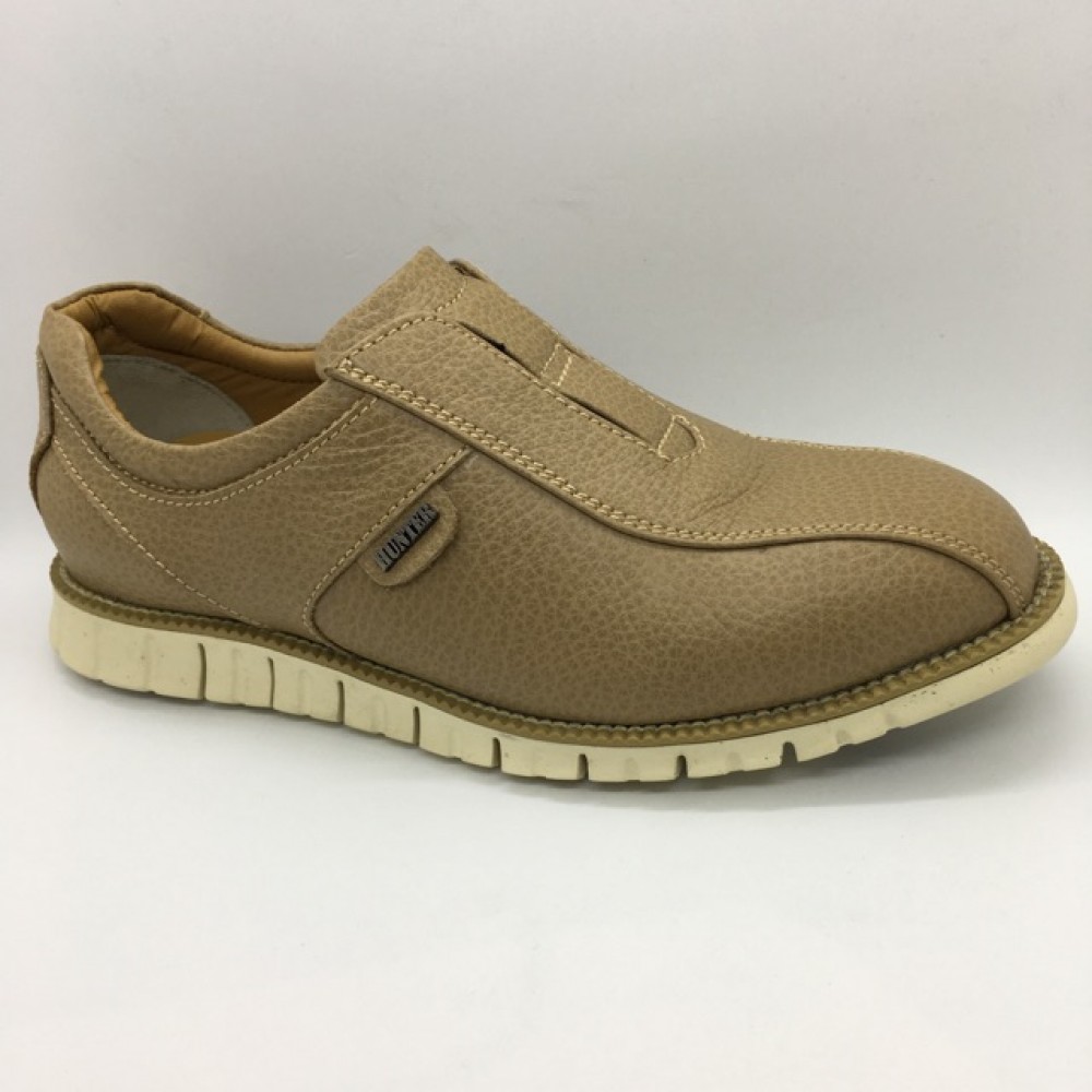 Men Leather Shoes Whisky Brown Colour Slip-On (Cole Haan). HUNTER Men Leather Shoes Whisky Brown Colour Slip-On (Cole Haan). HUNTER
