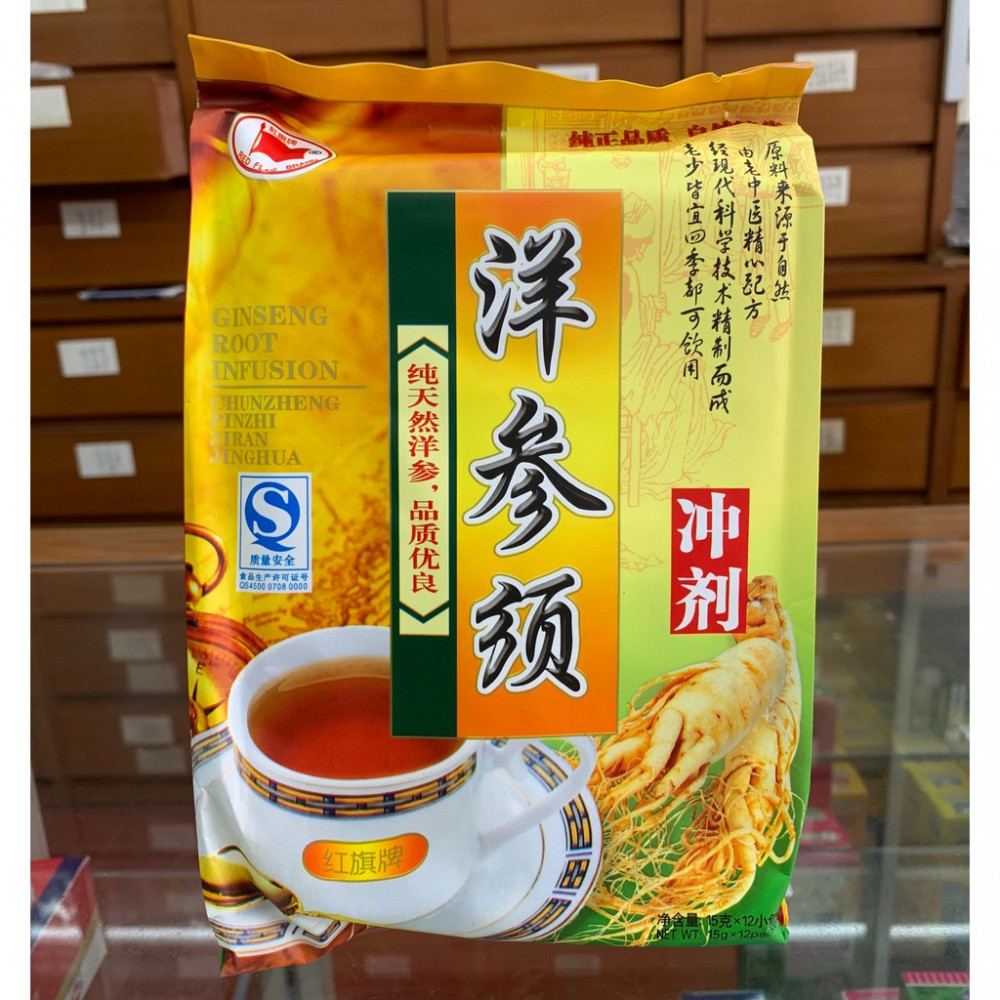 红旗牌养参须 Ginseng root infusion(15gx 12pack) 红旗牌养参须 Ginseng root infusion(15gx 12pack)