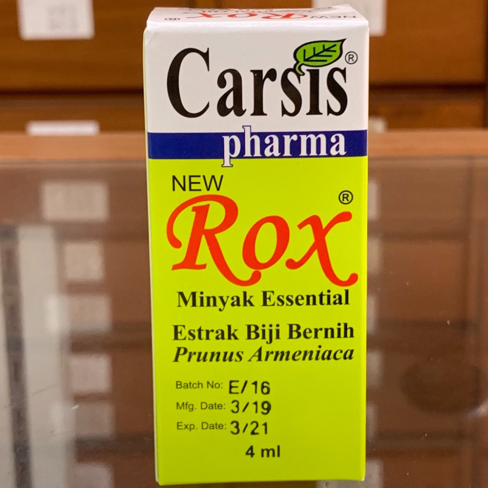 Carsis pharma New Rox Minyak Essential (4ml) Carsis pharma New Rox Minyak Essential (4ml)