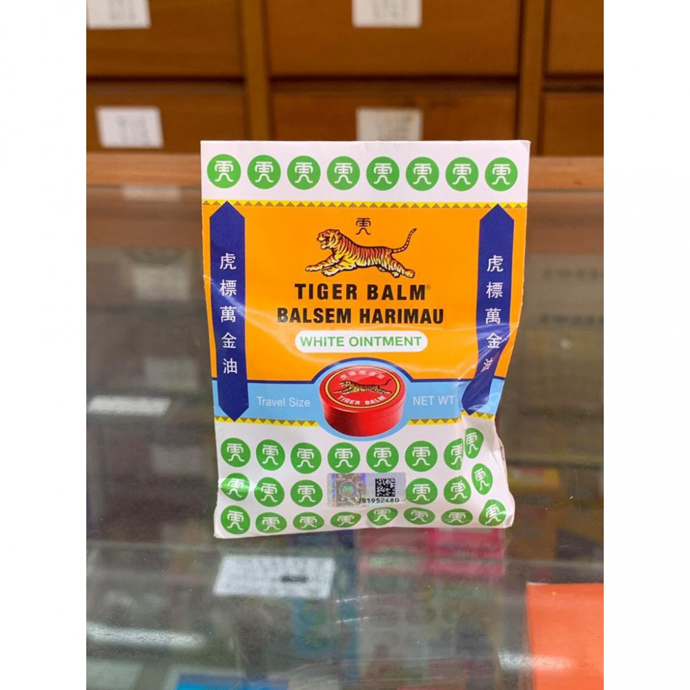 Tiger Balm White Ointment 虎标万金油 (Travel Size) (4g) Tiger Balm White Ointment 虎标万金油 (Travel Size) (4g)