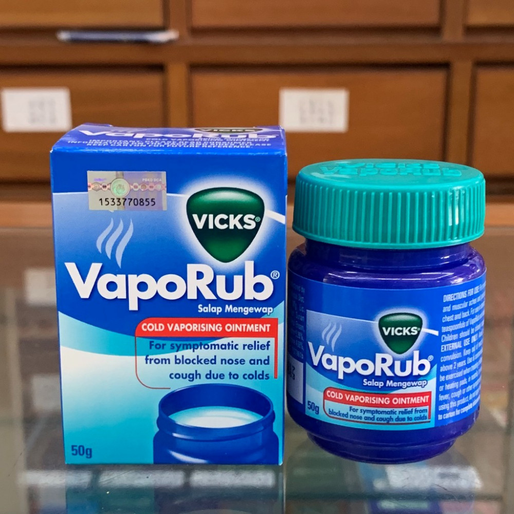 Vicks Vapo Rub (cold vaporising ointment )50g Vicks Vapo Rub (cold vaporising ointment )50g