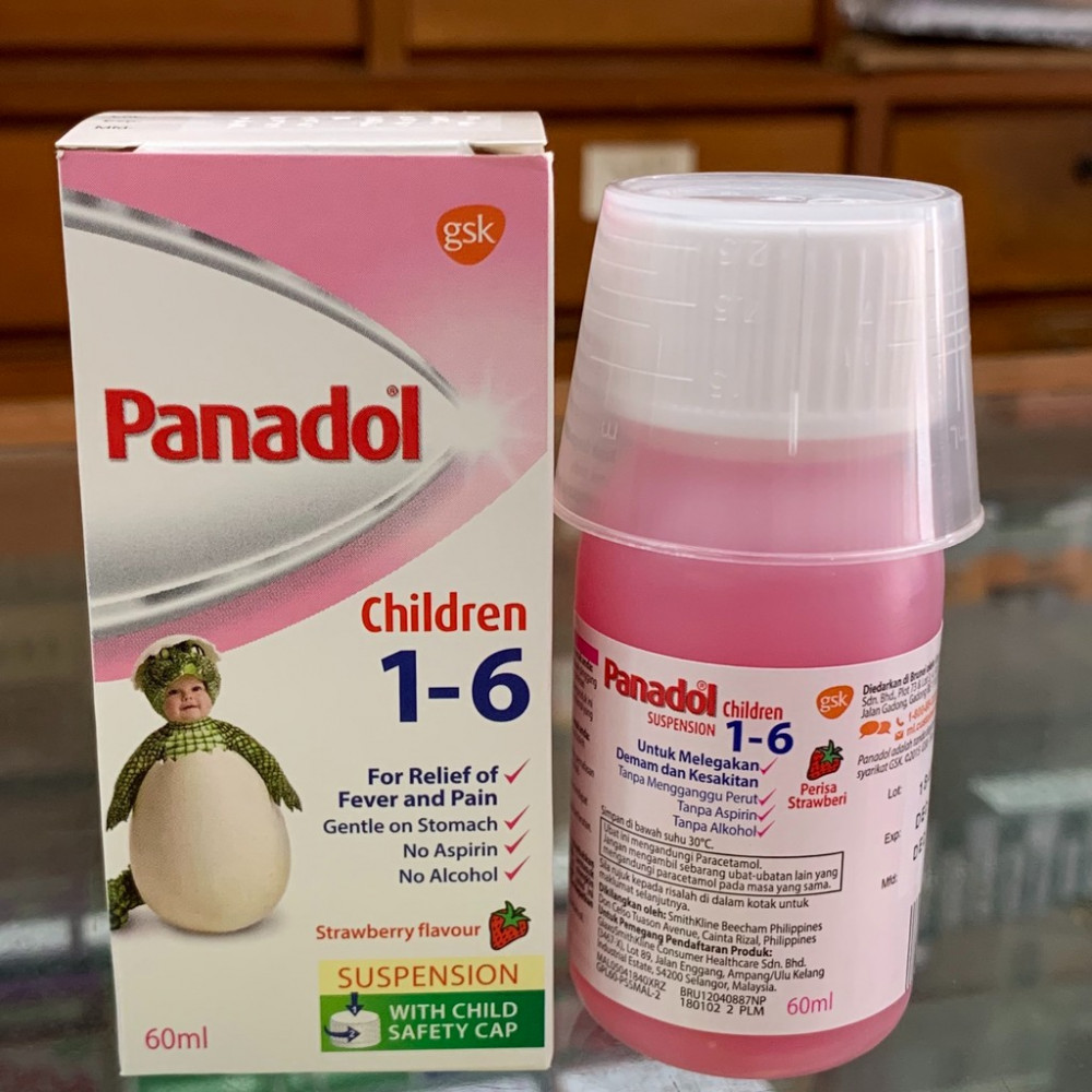 Panadol Children Aged 1-6 (60ml) 儿童(1-6岁)止痛药 Panadol Children Aged 1-6 (60ml) 儿童(1-6岁)止痛药